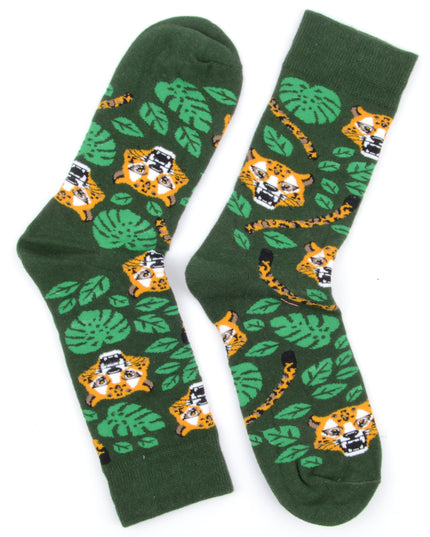 Fun Christmas Socks - Zokni Jungle Design