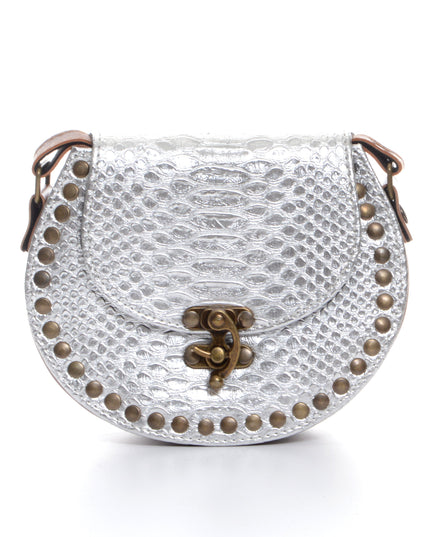 Chrome Horseshoe Bag