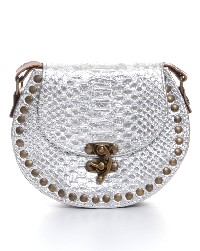 Chrome Horseshoe Bag