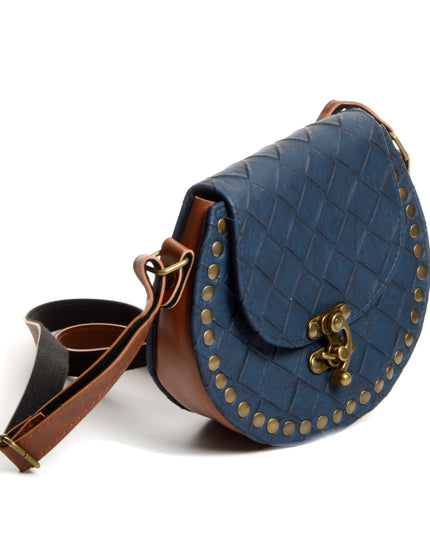 Blue Horseshoe Bag
