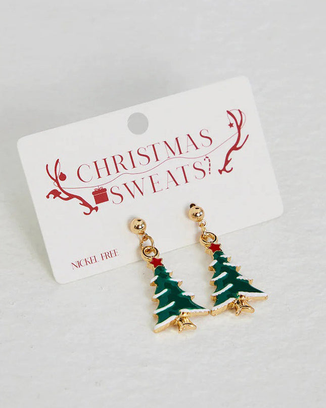Christmas Tree Earrings