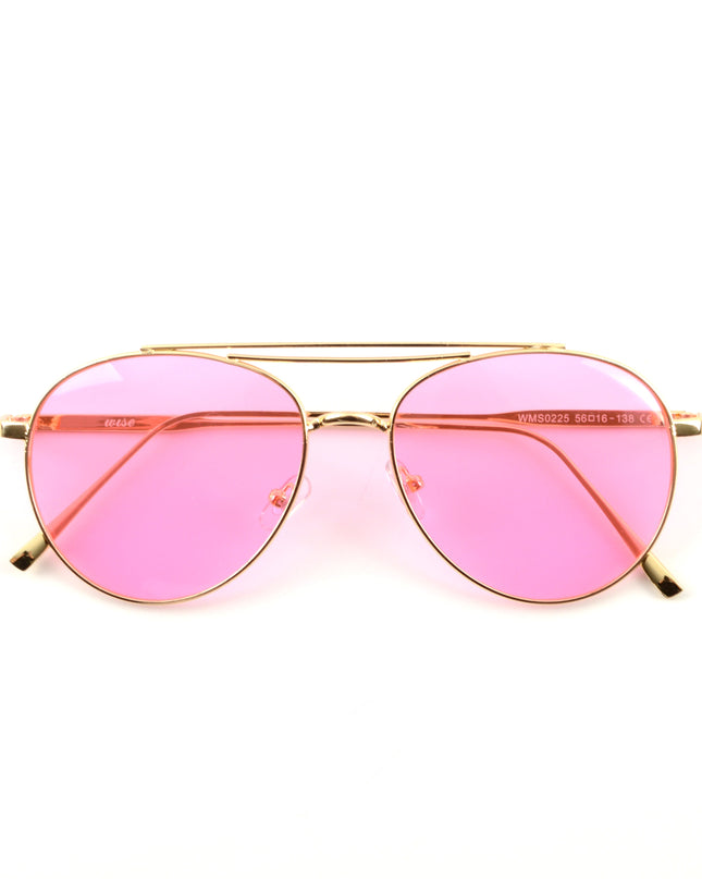 Pink Aviator Scrunchie