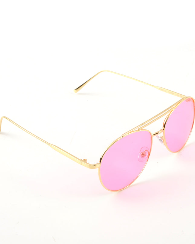 Pink Aviator Scrunchie