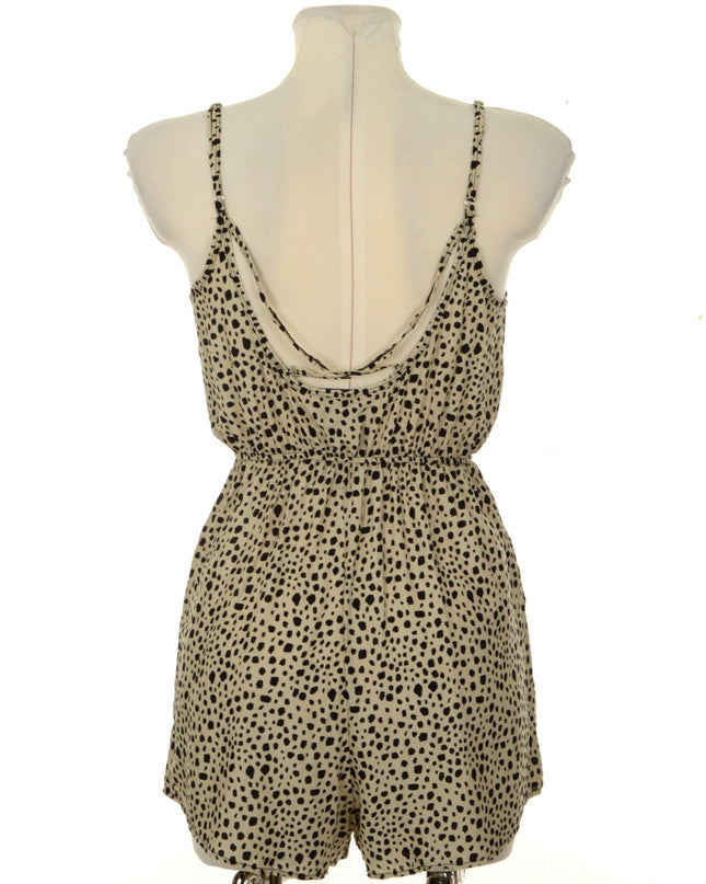 Brown Polka Dot Romper