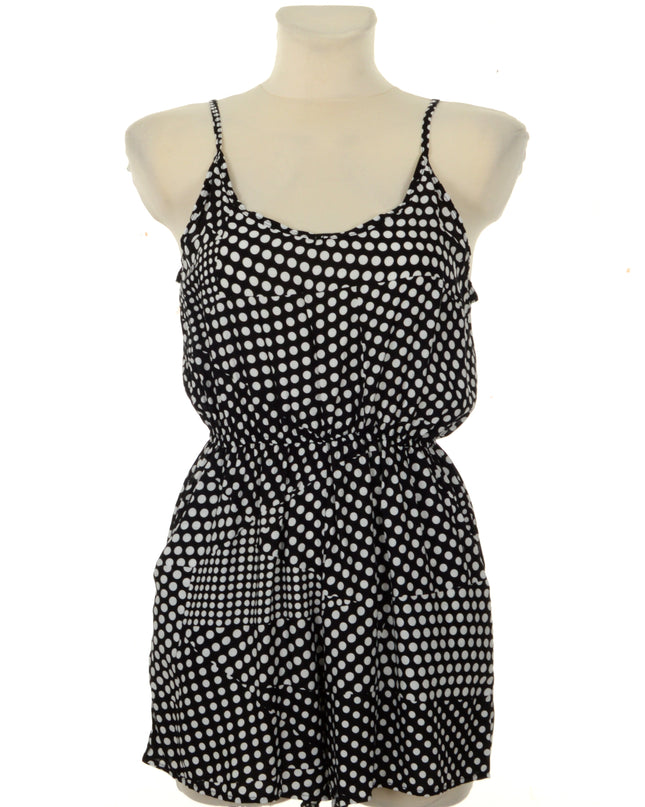 Black Polka Dot Romper