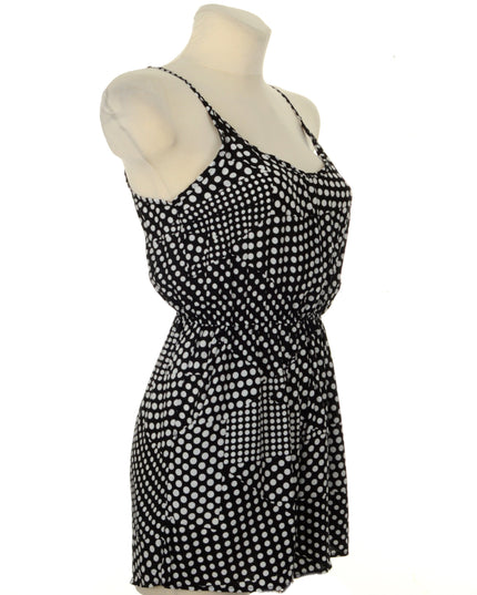 Black Polka Dot Romper