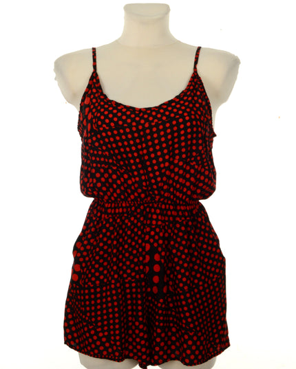 Red Polka Dot Romper