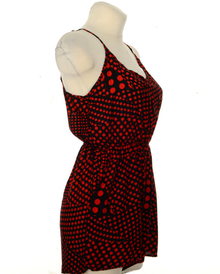 Red Polka Dot Romper