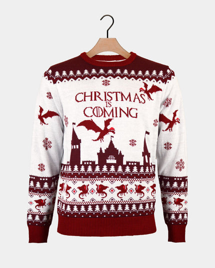 "Christmas is Coming" Couple Christmas Sweater
