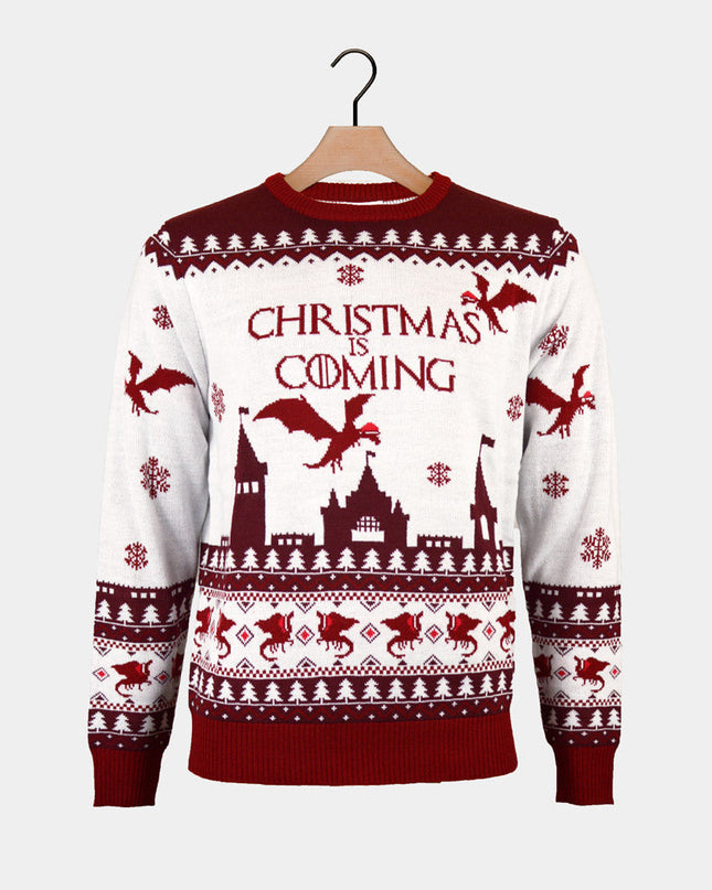 "Christmas is Coming" Couple Christmas Sweater