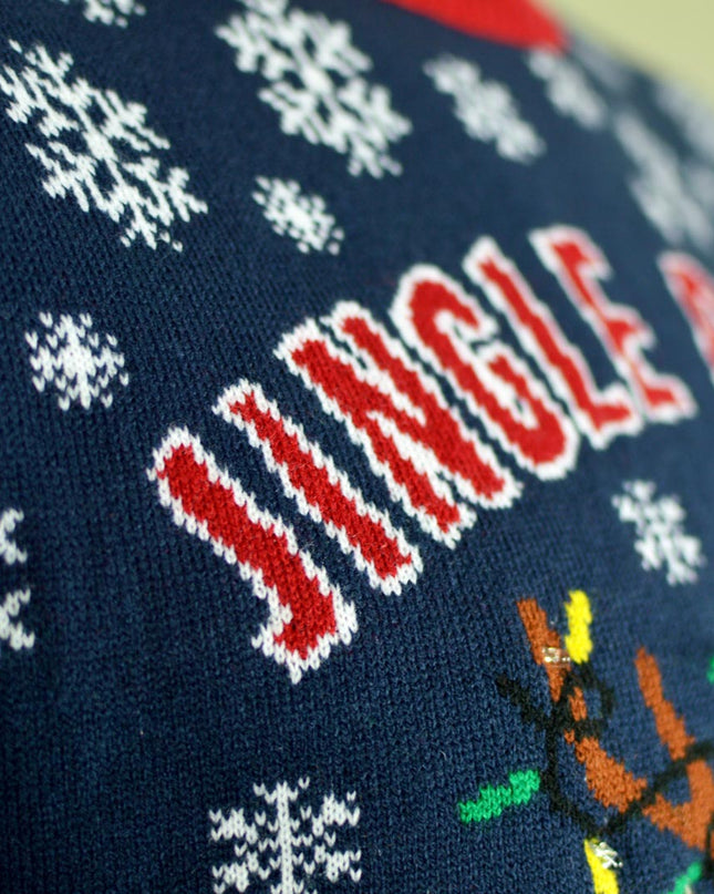 LED Jingle Bells Couples Christmas Sweater