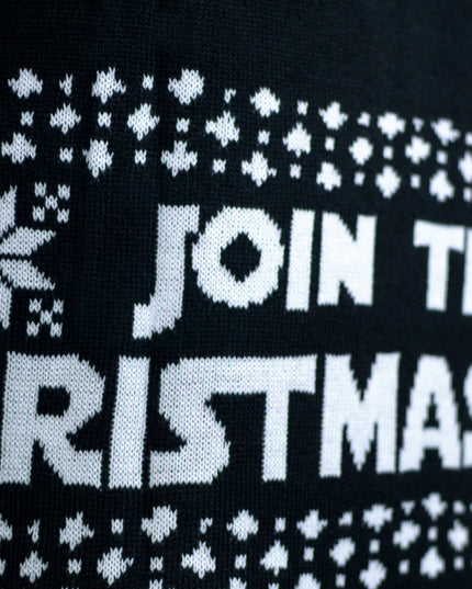 LED Lighted "Join the Christmas Side" Couple Sweater
