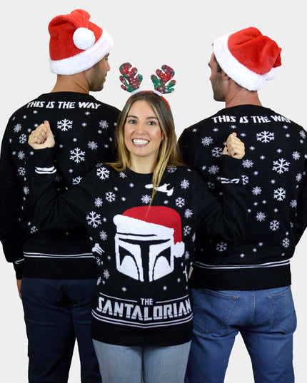 The Santalorian Couple Christmas Sweater