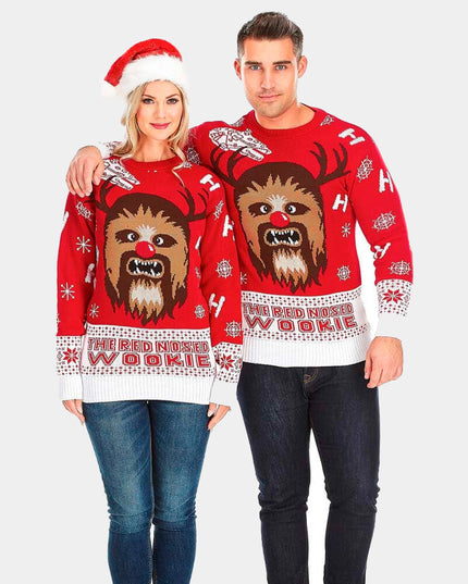 Wookiee Couple Christmas Sweater