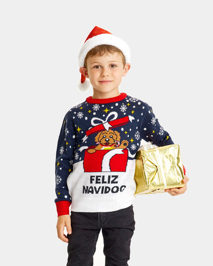 Feliz Navidog Couple Christmas Sweater