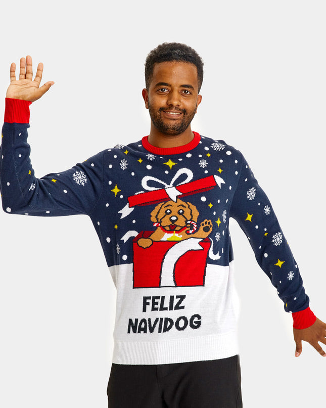 Women's Feliz Navidog Christmas Sweater