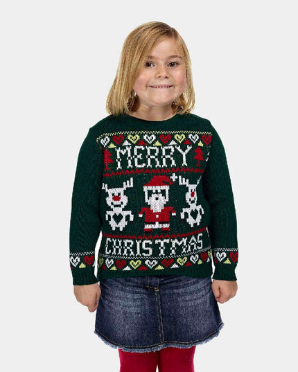 Navy Blue Merry Christmas Couple Sweater