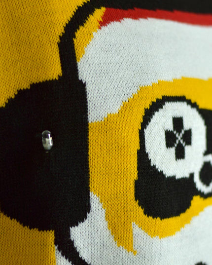 LED Santa Gamer Christmas Sweater