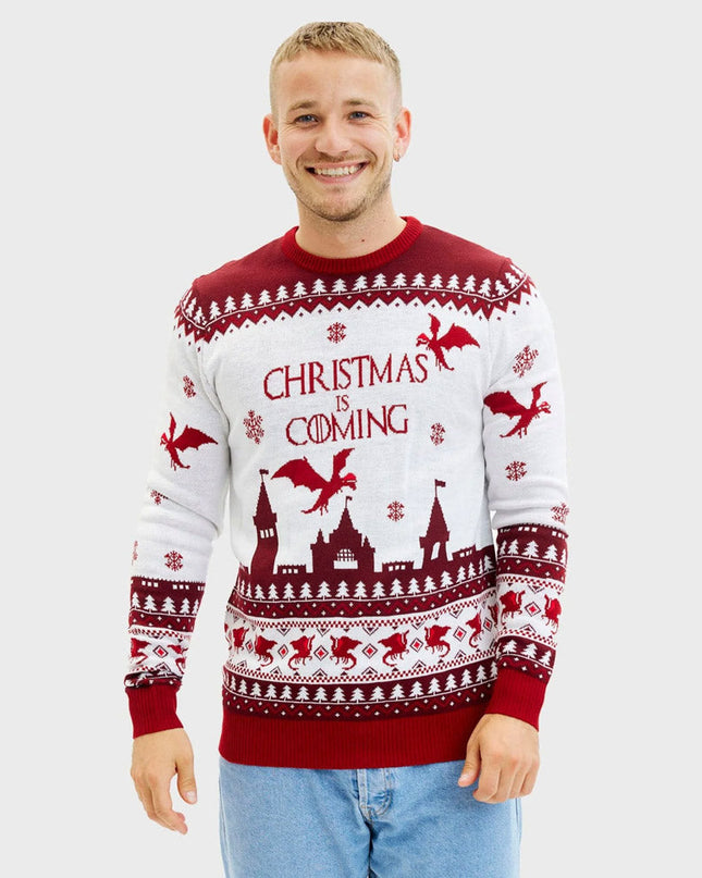 Men's "Christmas is Coming" Christmas Sweater