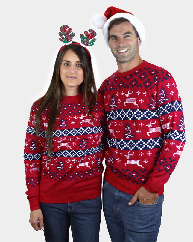 Red Canada Christmas Sweater for Men