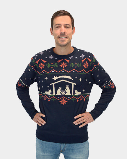 Men's "Nativity" Christmas Sweater