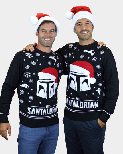Christmas Sweater for Men The Santalorian
