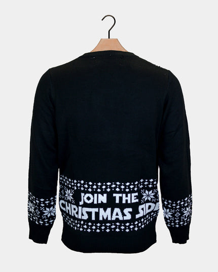 LED "Join the Christmas Side" Couples Sweater