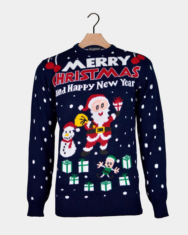 Women's Merry Christmas and Happy New Year Sweater