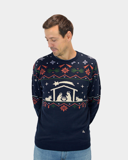 Men's "Nativity" Christmas Sweater