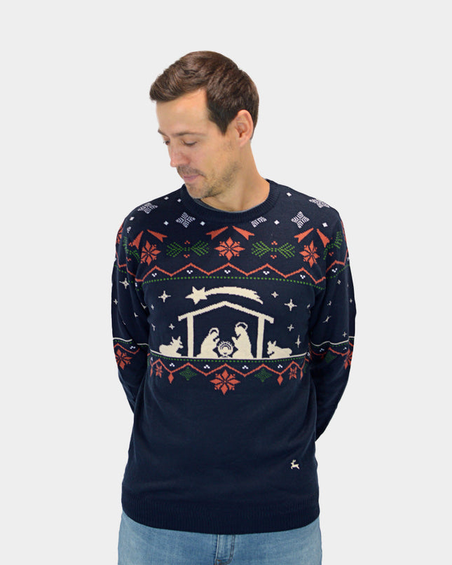 Men's "Nativity" Christmas Sweater