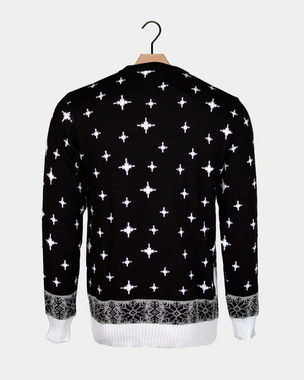 Santa Stuck in Chimney Christmas Sweater