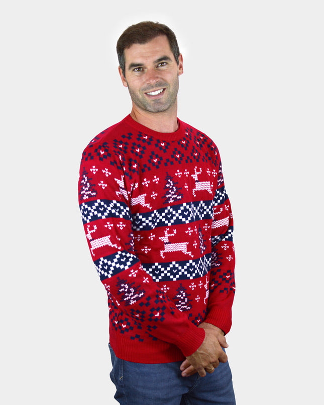 Red Canada Sweater for Men