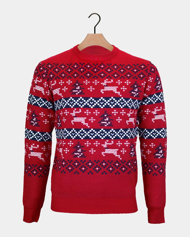 Red Canada Christmas Sweater for Women