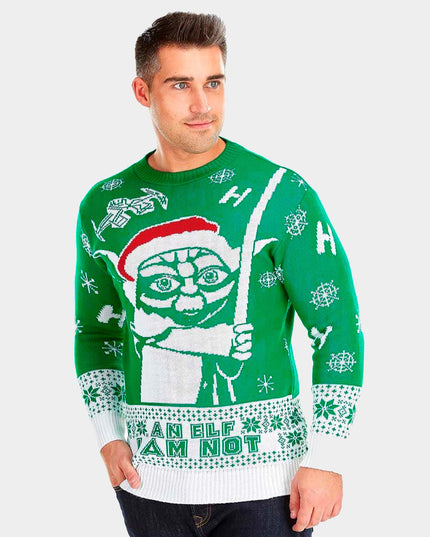 "I am Not an Elf" Christmas Sweater for Men