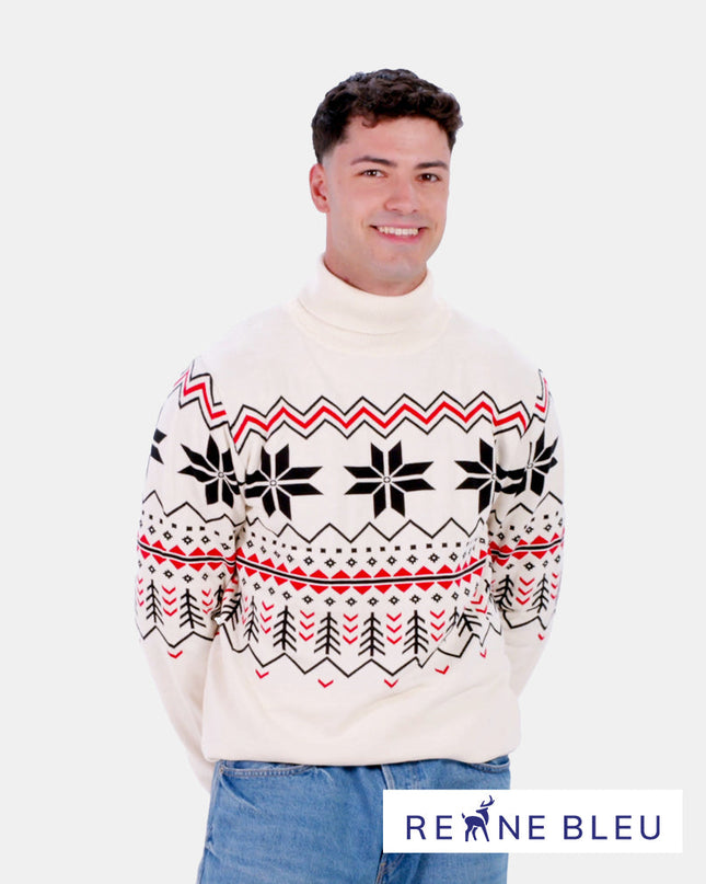 Men's Chamonix Sweater in Organic Cotton for the Holidays