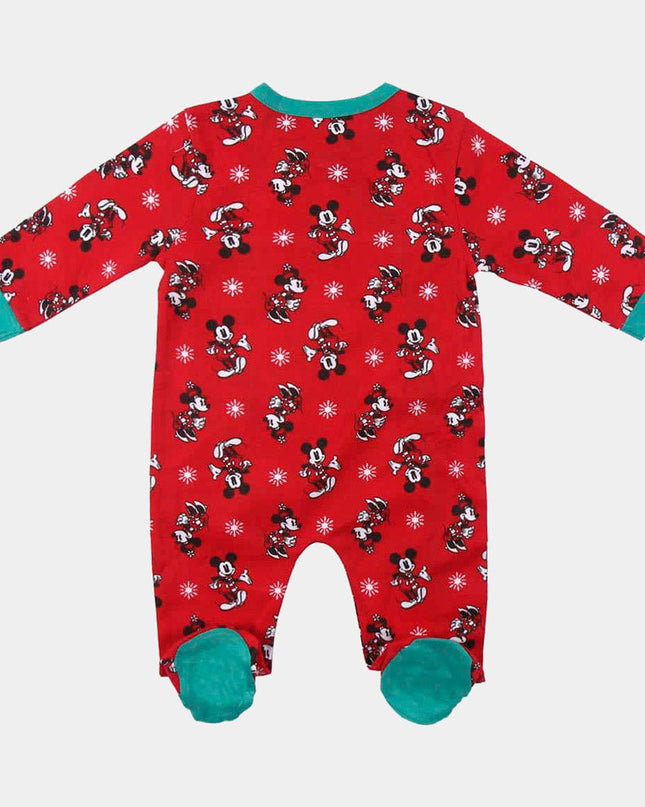 Baby Red Christmas Pajamas with Mickey