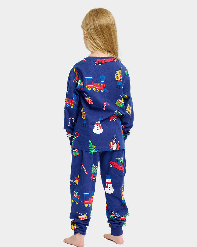 Kids Christmas Pajamas with Christmas Toys