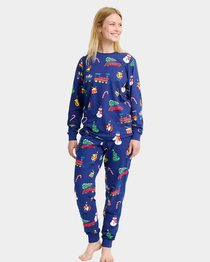 Unisex Christmas Pajamas with Christmas Toys