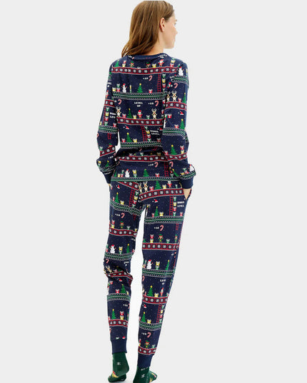Unisex Christmas Pajamas for Adults "Retro Video Games"