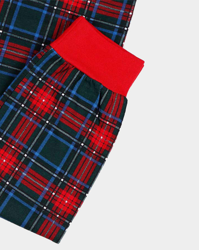 Red Christmas Pajamas with Smile for Girls