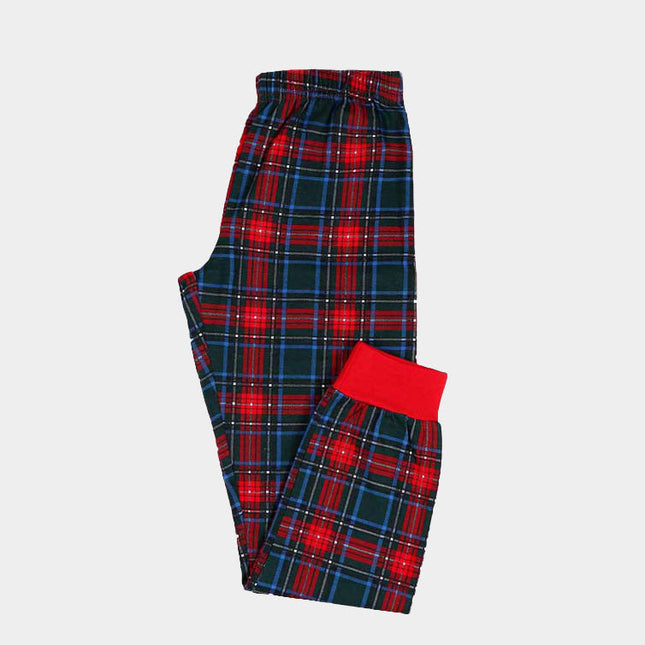 Red Christmas Pajamas with Smile for Girls