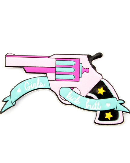 Matrica - Girls Kick Butt Sticker for Women