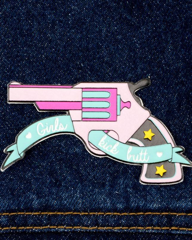 Girls Kick Butt Sticker