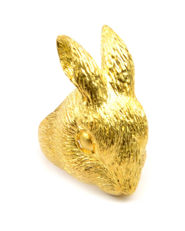 Bunny Copper Ring