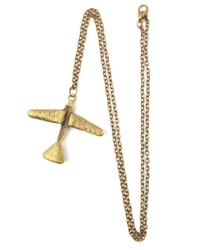 Airplane Necklace - Aviation-Inspired Fashion Jewelry