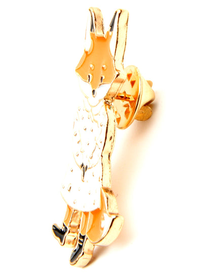 Fox Girl Enamel Pin
