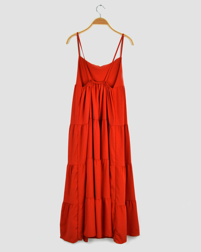 Rust Maxi Dress
