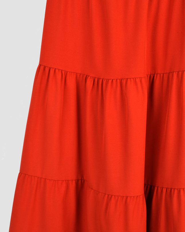 Rust Maxi Dress