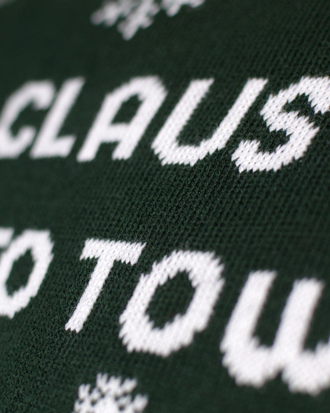 LED "Santa is Coming to Town" Christmas Sweater for Men