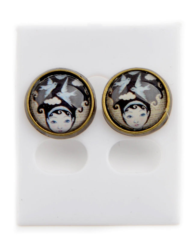 Decorative Earrings Mermaid